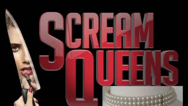 'Scream Queens Inspired 3-Tier Pearl Choker Necklace!'