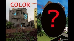 'COLOR COMBINATIONS FOR A BUILDING'
