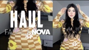 'HAUL FASHION NOVA |  ✨MONT PANTOJA ✨'