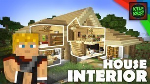 'Building a Minecraft Survival Base | Ep. 10 | House Interior'