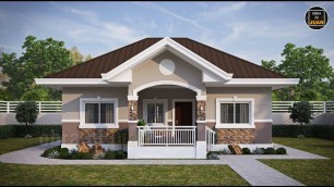 'BUNGALOW HOUSE DESIGN -  3 BEDROOM SIMPLE HOUSE DESIGN'