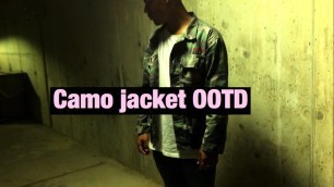 'Men\'s Fashion How to style camo jacket  OOTD'