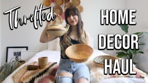 'HUGE THRIFTED HOME DECOR HAUL | Boho & Southwestern Decor 2020'