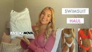 'Je teste les Maillots De Bain de FASHION NOVA | Megan Vaillancourt'