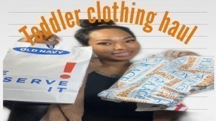 'Toddler boys clothing haul|| old navy,  h&m,  children place'