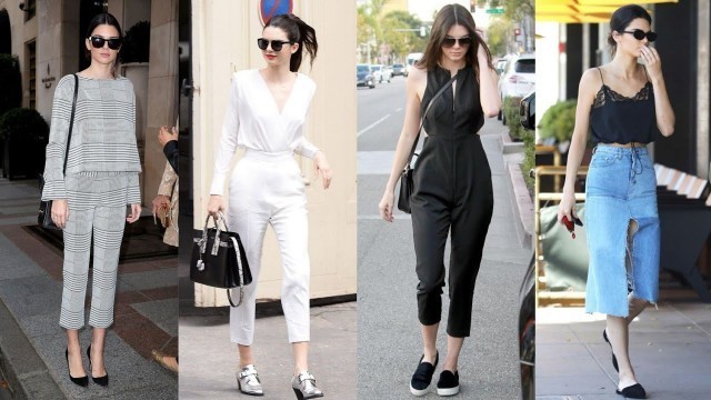 'Kendall Jenner\'s Best Street Styles with simple look'