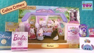 'Calico Critters Fashion Boutique Let\'s Decorate Shopkins Disney Barbie | PSToyReviews'