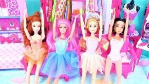 'Barbie ballet doll dancing-Barbie Disney Princess Ballet Fashion बार्बी गुड़िया नृत्य باربي الباليه'