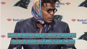 'Cam Newton Fashion has Panthers on 8 Game LOSING Streak'