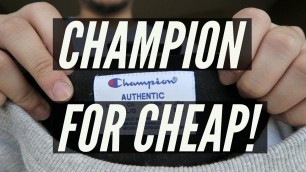 'CHAMPION CLOTHING HAUL!!! | FOR CHEAP!!!!!!! | WHERE TO PURCHASE!! | + 1985 GALLERY PICKUP'
