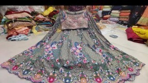 'chickpet wholesale lehenga crop top collection & gowns |WhatsApp orders available| Sangam hi fashion'
