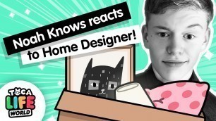 'NOAH KNOWS reacts to HOME DESIGNER 