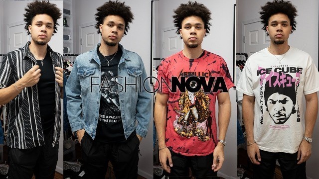 'FASHION NOVA MEN’S CLOTHING TRY-ON HAUL | SPRING ESSENTIALS'