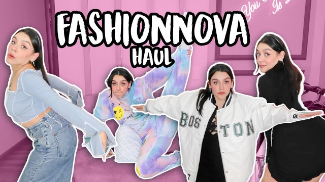 'probándome mi ropita nueva de adulta sensualonga l fashionnova haul l sofia castro'