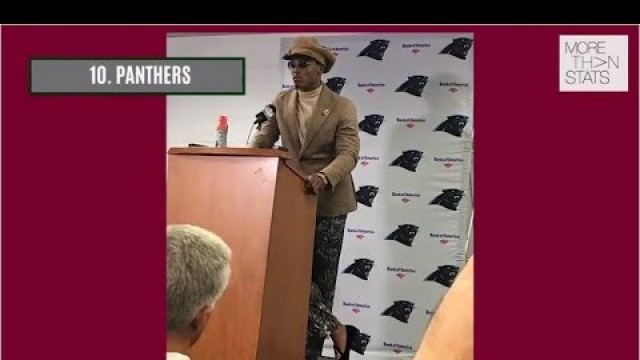 'NFL Fashion Going Into Week 8. Cam Newton\'s Outfits Have No Limits'