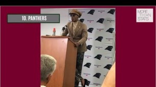 'NFL Fashion Going Into Week 8. Cam Newton\'s Outfits Have No Limits'