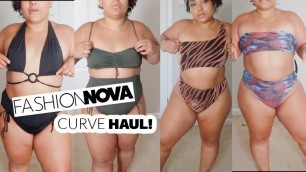 'Swimsuit Fashion Nova Curve/Plus size Haul!! | Summer 2021'