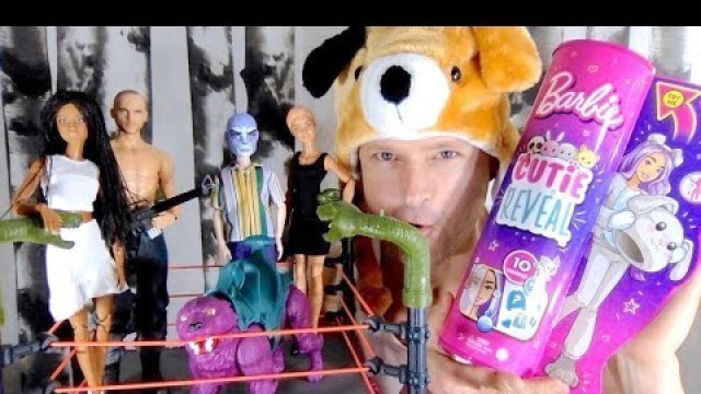 'BARBIE CUTIE REVIEW PUPPY FIT CHECK FASHION MAKEOVER KEN MONSTER HIGH BTS UNBOXING REVIEW COMPARISON'