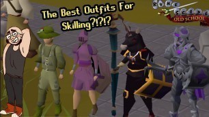 'These Are The BEST Skilling Outfits In OSRS (FashionScape)'