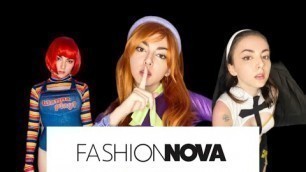 'PEDI DISFRACES de HALLOWEEN en FASHION NOVA | Cande Copello'