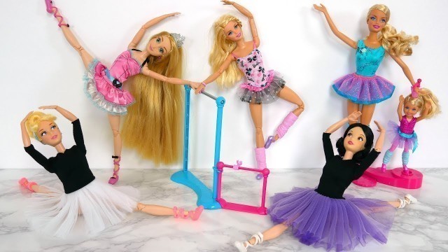 'Barbie doll Ballet Teacher - Barbie Disney Princess Ballet Fashion باربي الباليه المعلم Balé Barbie'