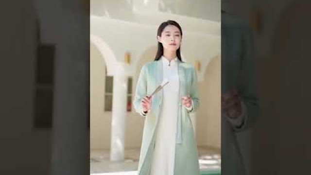 'Thời trang áo dài #16| Hot fashion in China  #Shorts'