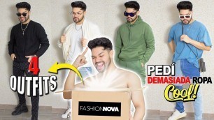 'HAUL de PURA ROPA PERRA la NETA! (Outfits Otoño/Invierno) | Fashion Nova Men'