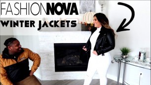 'Fashion Nova: Zaddy Chunk Chunk Rating Winter Jackets'
