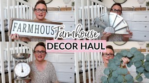 'FARMHOUSE DECOR HAUL 2020 | COZY COTTAGE HOME DECOR'