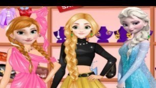 'Ice Queen Fashion Boutique - Princess Frozen Anna, Tangled Rapunzel - Shopping and Dress Up Game'