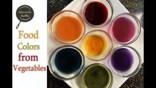 'How to Make Natural Food Coloring | Concentrated Color Recipe | All-Natural Homemade Food Coloring'