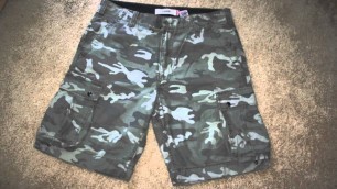'Camo Cargo Shorts For Men & Women From Digital to Green Army Fatigue Camouflage Short Pants'