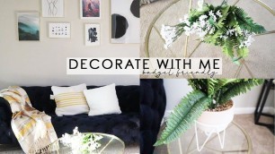 'Decorate with me | Spring Scandinavian + Boho Design Style | Home decor Ideas  VLOG J MAYO'