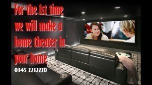 'Home Cinema Theater | We Are Make Home Cinema | Cinema Chair | Falsceling | cinema sound system'