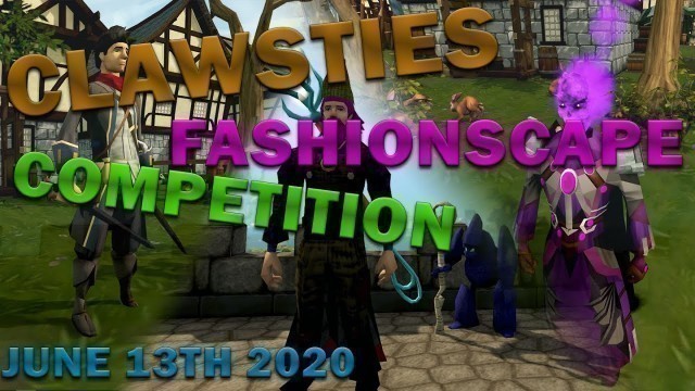 'Clawsties Fashionscape Competition 13/6/20'