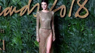 'KENDALL JENNER AT THE FASHION AWARDS 2018 | TEASER'