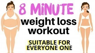 'WEIGHT LOSS WORKOUT - QUICK HOME FITNESS EXERCISE VIDEO WITH THE BEST EXERCISES FOR WEIGHT LOSS'