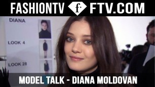 'Diana Moldovan Model Talks FW 15/16 | FashionTV'