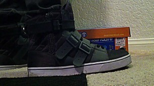 'Radii Straight Jacket Charcoal Satin'