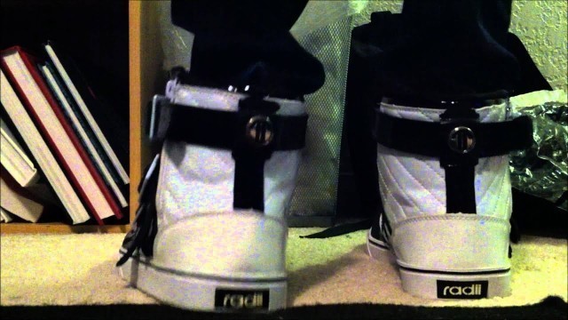 'Radii Straight Jacket Black White Patent'