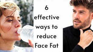 '6 effective ways to reduce face fat| Chubby cheeks|Men\'s Fashion #Shorts'