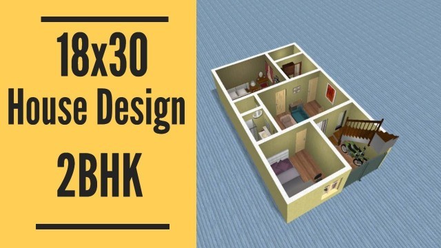 '18X30 House Plan Design || 18*30 House Design || 18 by 30 Home Plan || 50 Gaj Makan ka Naksha'