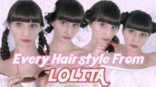 'HOW TO: EVERY Nymphet Hairstyle Dolores Haze Wore!'