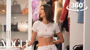 'Kendall Jenner Takes You on a 360° Tour of Her Closet | Supermodel Closets | Vogue'
