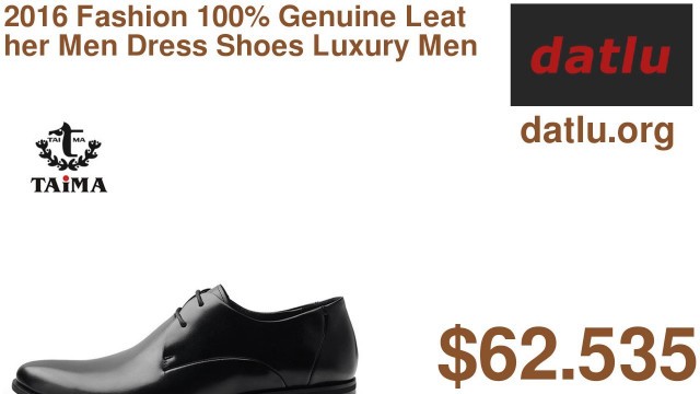 '2016 Fashion 100% Genuine Leather Men Dress Shoes Luxury Men\'s Business Casual Shoes Classic Gentl'