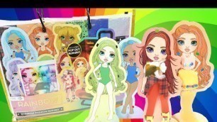 'Rainbow High Fashion Runway Paper Dolls DIY Paper Craft'