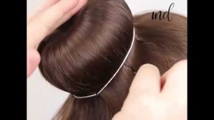 'MetDaan Makeup   BUN HAIRSTYLES'