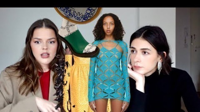 'REACTING ON TIKTOK FASHION TRENDS 2022 / high fashion fans view on the hype w. elizalaye'