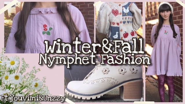 'How To Wear Winter/Fall Nymphet Fashion | Ft.Youvimi&Unzzy: Kawaii Japanese Fashion Haul + Try On'